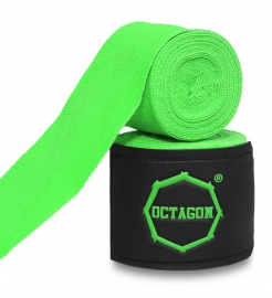 Bandáže boxerské Octagon Fightgear Supreme Basic 5m light green