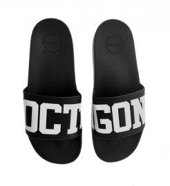 Pantofle pánské Octagon CAPTION black/white