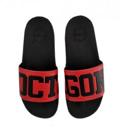Pantofle pánské Octagon CAPTION red/black