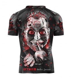 Rashguard Octagon Be Quiet Or Be Dead 