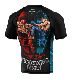 Rashguard Octagon PREMIUM Kickboxing Family