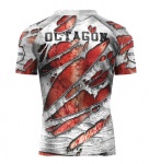 Rashguard Octagon Muscle White