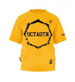Triko dětské Octagon Logo Smash žluté